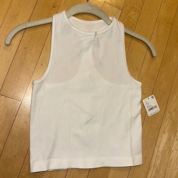 NEW Free People Intimately White muscle tank, XS/S GD1093 - Picture 3 of 3